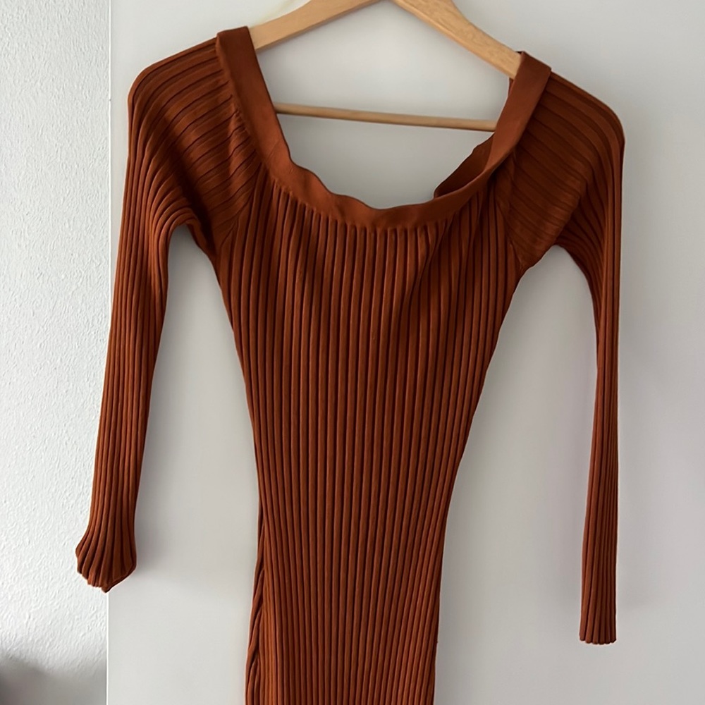 Burnt orange - size L - good condition worn once